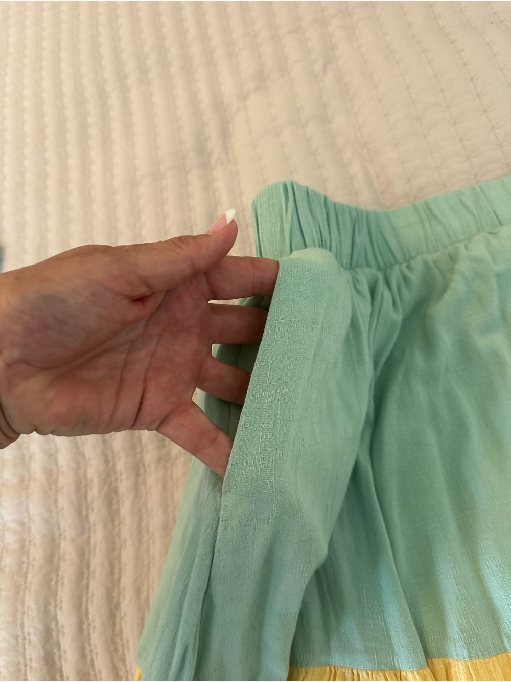 Torrid Colorblock Tiered Maxi Skirt Size 2 (2X) - Picture 9 of 13